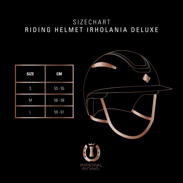 Imperial Riding Ridehjelm Olania Deluxe big visor