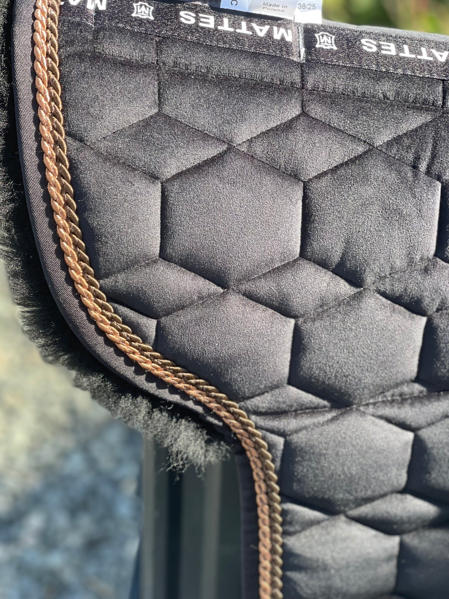 Mattes sadelformet underlag