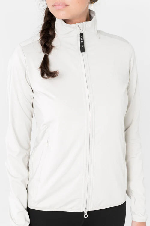 Marengo Function Full-Zip trøje off white