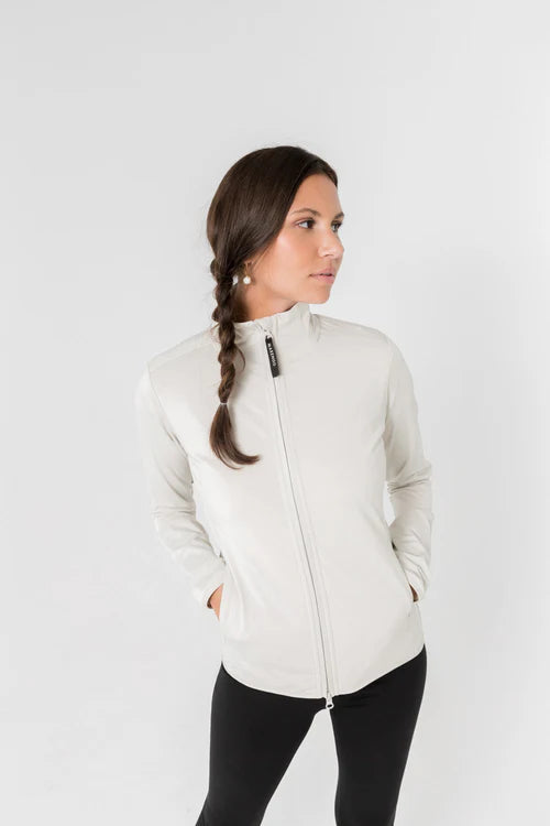 Marengo Function Full-Zip trøje off white