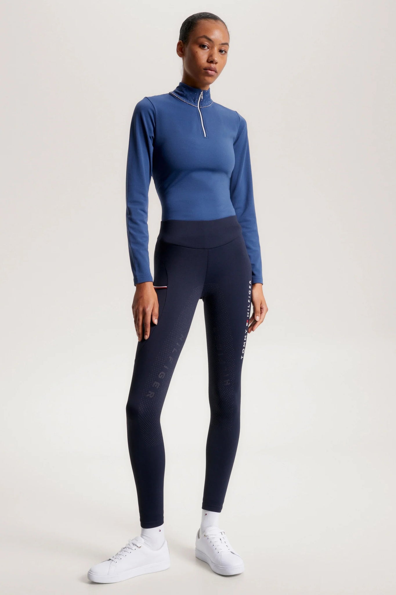 Tommy Hilfiger Elmira rideleggings vinter Navy