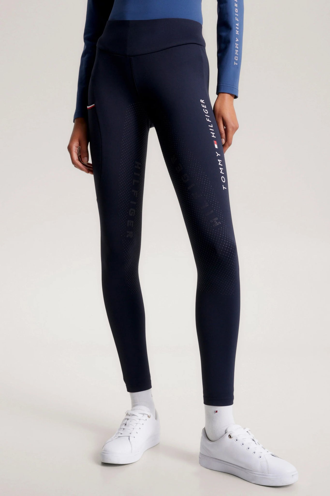 Tommy Hilfiger Elmira rideleggings vinter Navy