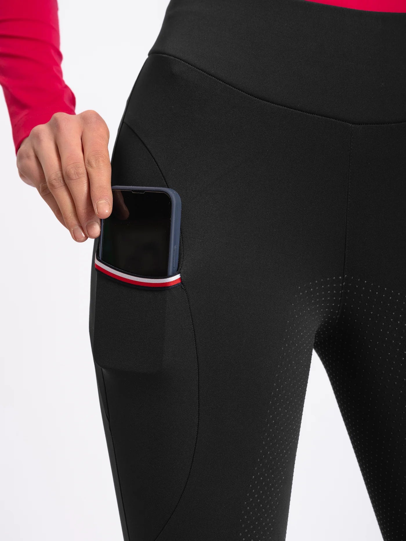 Tommy Hilfiger Elmira rideleggings vinter Sort