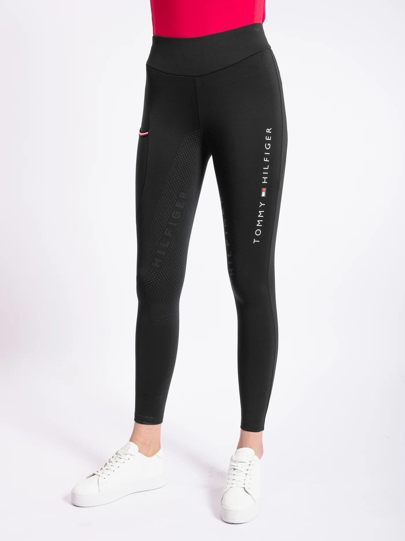Tommy Hilfiger Elmira rideleggings vinter Sort