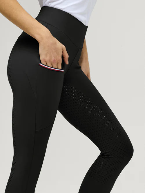 Tommy Hilfiger Elmira rideleggings vinter Sort