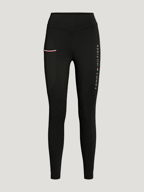Tommy Hilfiger Elmira rideleggings vinter Sort