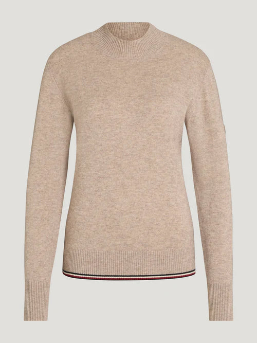 Tommy Hilfiger Ellery Cashmere Pullover TAUPE