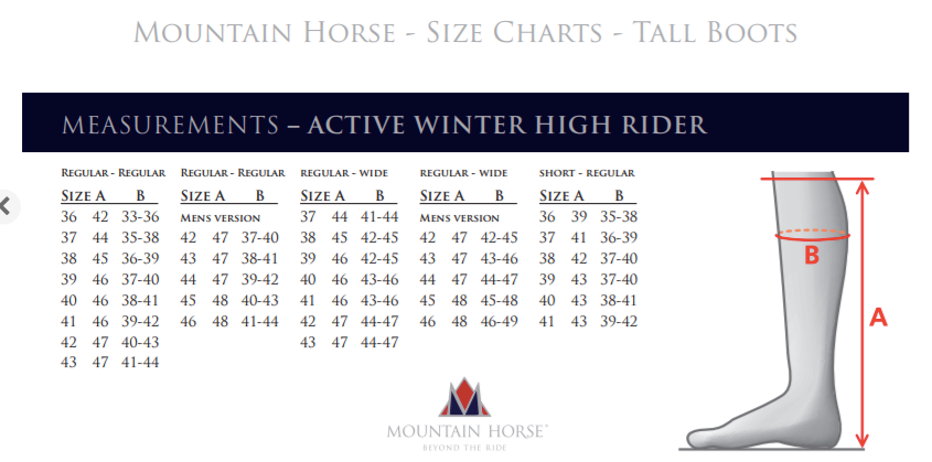 Mountain Horse Active Winter High Rider