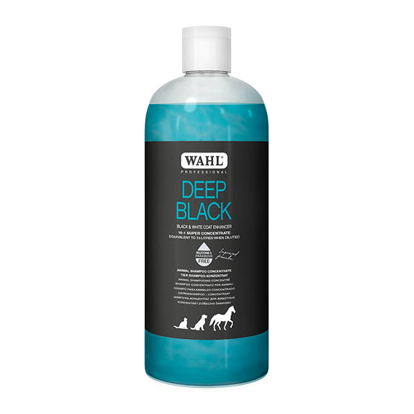 Wahl Deep Black koncentreret shampoo 500 ml.