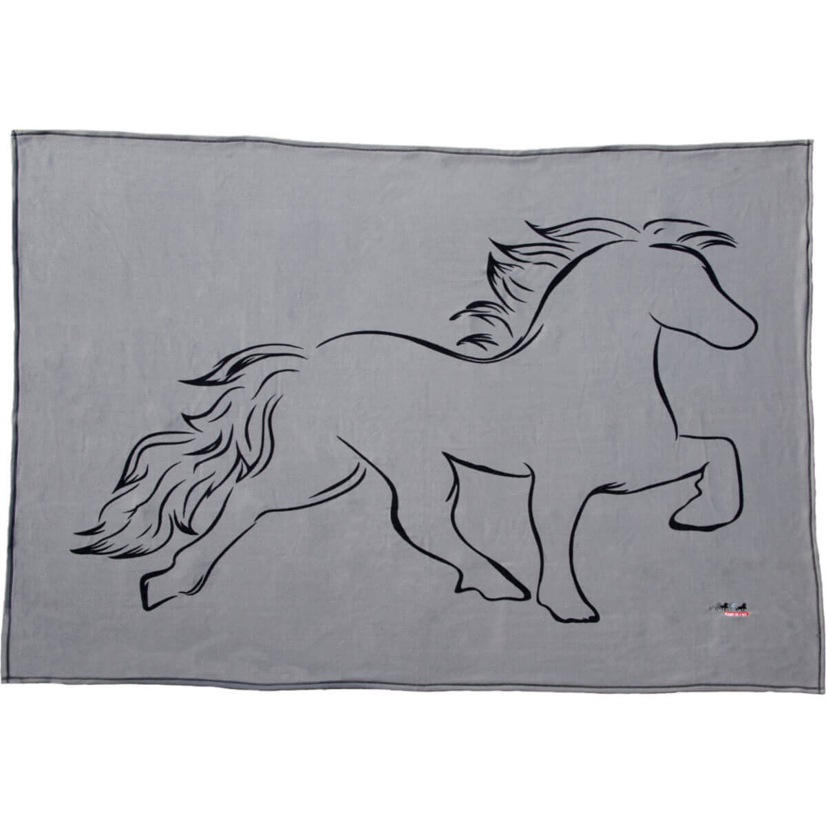 Karlslund Fleece tæppe med hest